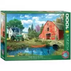 Puzzle 1000 el Czerwona stodoła Eurographics Dla dziecka Zabawki Puzzle