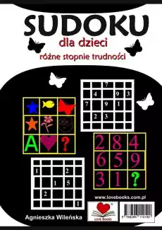 Sudoku dla dzieci Książki Dla dzieci Edukacyjne