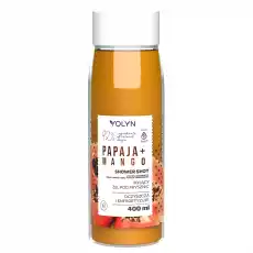 Yolyn Shower Shot żel pod prysznic Papaja Mango 400ml Zdrowie i uroda Kosmetyki i akcesoria Kosmetyki i akcesoria do kąpieli