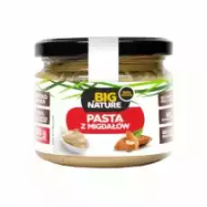 Big Nature Pasta z migdałów 250 g Artykuły Spożywcze Pasty i smarowidła