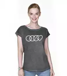 AUDI Love Koszulka vintage premium damska Odzież obuwie dodatki Odzież damska Tshirty i koszulki damskie