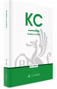 KC Kodeks cywilny w53 Książki Prawo akty prawne