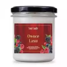 Your Candle Świeca sojowa zapachowa owoce lasu 240 g Dom i ogród Wyposażenie wnętrz Świece i aromaterapia