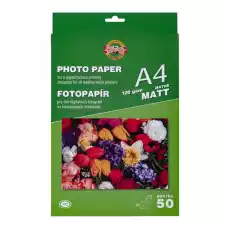 KIN PAPIER FOTO A4 50 ARK 9757M120 MATT 120 G Biuro i firma Akcesoria biurowe Artykuły papiernicze