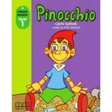 Pinocchio with AudioCDCDROM Primary Readers Level 1 Książki Dla dzieci