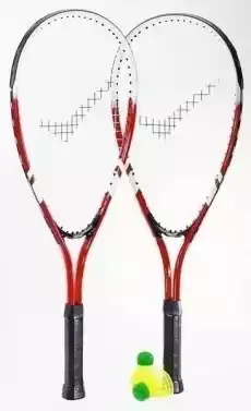 Zestaw Speedminton Allright red Sport i rekreacja Tenis i pokrewne Badminton