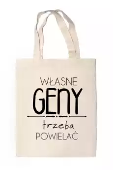 shopper własne geny trzeba powielać Odzież obuwie dodatki Galanteria i dodatki Torby na zakupy