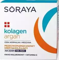 SORAYA Kolagen Argan 50ml Zdrowie i uroda Kosmetyki i akcesoria Pielęgnacja twarzy Kremy do twarzy