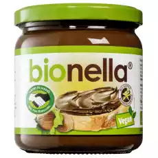 Krem OrzechowoCzekoladowy Vegan Bio 400 g Bionella Artykuły Spożywcze