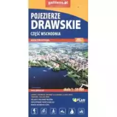 Mapa turyst Pojezierze Drawskie czwsch Książki Literatura podróżnicza