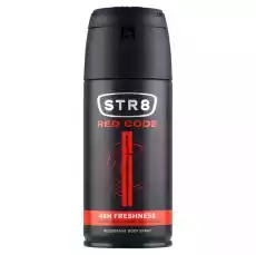 STR8 Red Code dezodorant spray 150ml M Zdrowie i uroda Perfumy i wody Zapachy męskie Antyperspiranty i dezodoranty męskie