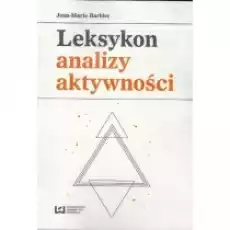 Leksykon analizy aktywności Książki Podręczniki i lektury