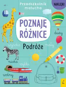 Przedszkolnik malucha Poznaję różnice Podróże Dla dziecka