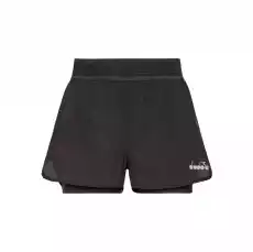 Spodenki krótkie damskie DIADORA L DOUBLE LAYER SHORTS BE ONE Odzież obuwie dodatki Odzież damska Spodenki damskie