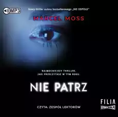 CD MP3 Nie patrz Książki Audiobooki