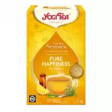 Herbata PURE HAPPINESS Czysta radość BIO 17 torebek YOGI TEA Zdrowie i uroda Kosmetyki i akcesoria Pielęgnacja ciała Pozostałe kosmetyki do pielęgnacji ciała