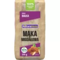 NaturaVena Mąka migdałowa migdały mielone 250 g Artykuły Spożywcze Mąka