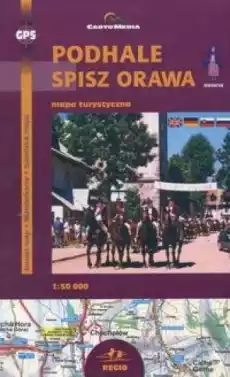 Podhale Spisz Orawa Mapa turystyczna 150 000 Książki Turystyka mapy atlasy