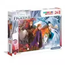 Puzzle maxi 24 el Supercolor Frozen 2 Clementoni Dla dziecka Zabawki Puzzle