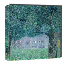 Gospodarstwo rolne w górnej Austrii Gustav Klimt obraz na płótnie Wymiar do wyboru 30x30 cm Dom i ogród Wyposażenie wnętrz Dekoracja Obrazy i plakaty