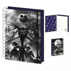 Nightmare Before Christmas Seriously Spooky notes A5 kołozeszyt Biuro i firma Akcesoria biurowe Artykuły papiernicze