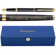 Waterman Hemisphere czarny mat GT pióro wieczne Grawer Dom i ogród