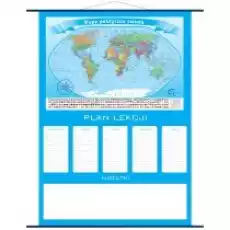 Plan lekcji Mapa Świat Polityczny Dla dziecka Artykuły szkolne Plany lekcji
