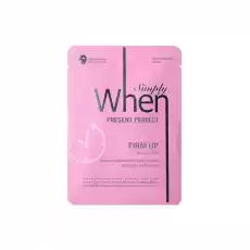 Present Perfect Firm Up Sheet Mask ujędrniająca maska do twarzy 23ml Zdrowie i uroda Kosmetyki i akcesoria Pielęgnacja twarzy Maseczki