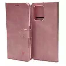 Etui Bizon Case Wallet do Xiaomi Poco X4 GT jasnoróżowe Telefony i akcesoria Akcesoria telefoniczne Etui