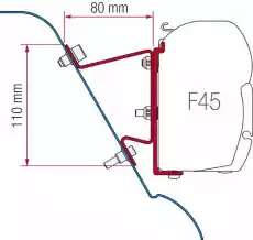 ZESTAW ADAPTERÓW DO MARKIZY FIAMMA F45F70 MERCEDES SPRINTER H3 WESTFALIA Książki Poradniki Dom i ogród