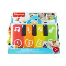 FisherPrice Miękkie pianinko 8222Baw się i kop8221 HND54 Mattel Dla dziecka Zabawki Zabawki dla niemowląt