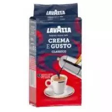 Lavazza Crema e Gusto Classico kawa mielona 250 g Artykuły Spożywcze Kawa