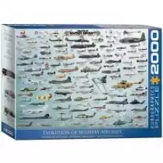 Puzzle 2000 el Samoloty i helikoptery Eurographics Dla dziecka Zabawki Puzzle