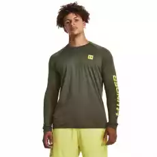 Koszulka męska Under Armour Tech Print Fill LS Sport i rekreacja Odzież sportowa Męska