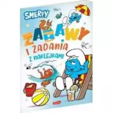 Smerfy Zabawy i zadania z naklejkami Książki Dla dzieci