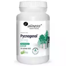 ALINESS PYCNOGENOL EXTRACT 65 50MG 60 TABLETEK VEGE Zdrowie i uroda Zdrowie Witaminy minerały suplementy diety