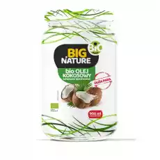 Olej Kokosowy Rafinowany Bio 900 ml Big Nature Artykuły Spożywcze