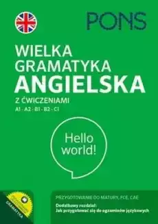 Wielka gramatyka angielska z ćwiczeniami A1C1 w3 Książki Podręczniki w obcych językach Język angielski