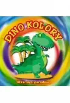 30 kartek superzabawy Dino kolory Książki Dla dzieci