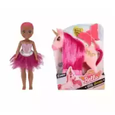 Dream Bella 2pak Fairy Pink Unicorn Ribbon Mga Entertainment Dla dziecka Zabawki Zabawki dla dziewczynek Lalki i akcesoria Lalki