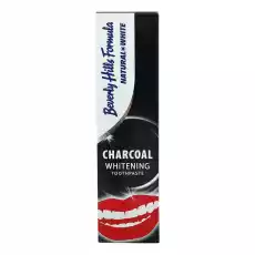 Natural White Charcoal Whitening Toothpaste wybielająca pasta do zębów z węglem aktywnym 100ml Zdrowie i uroda Kosmetyki i akcesoria Pielęgnacja zębów i jamy ustnej