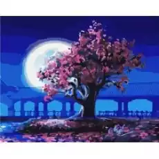 ArtiFly Malowanie po numerach Bonsai w ogrodzie 40x50cm Biuro i firma Akcesoria biurowe Artykuły papiernicze