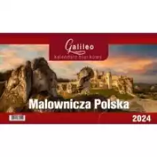 Kalendarz 2024 Biurkowy Galileo Malownicza Polska Książki Kalendarze