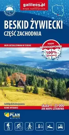 M tur Beskid Żywiecki czzach 125 000 syn Książki Turystyka mapy atlasy