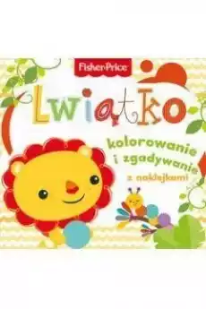 Fisher Price Kolorowanka podłogowa Lwiątko Książki Dla dzieci