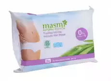 Masmi Natural Cotton wilgotne chusteczki do higieny intymnej 20szt Zdrowie i uroda Kosmetyki i akcesoria Pielęgnacja ciała Higiena intymna Środki higieniczne