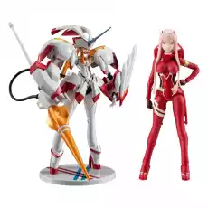 Zestaw figurek Darling in the Franxx SH Figuarts x The Robot Spirits Zero Two amp Strelizia 5th Anniversary Dom i ogród Wyposażenie wnętrz Dekoracja Figurki dekoracyjne Figurki kolekcjonerskie