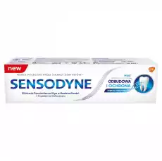 Sensodyne Odbudowa i Ochrona pasta do zębów z fluorkiem 75ml Zdrowie i uroda Kosmetyki i akcesoria Pielęgnacja zębów i jamy ustnej