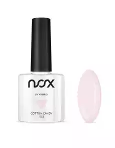 1703 Lakier Hybrydowy NOX Cotton Candy 7 ml Zdrowie i uroda Kosmetyki i akcesoria Manicure i pedicure Lakiery do paznokci