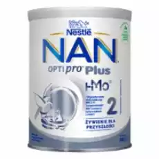 Nestle Nan Optipro Plus 2 HMO Mleko następne dla niemowląt po 6 miesiącu 800 g Artykuły Spożywcze Jedzenie dla dzieci